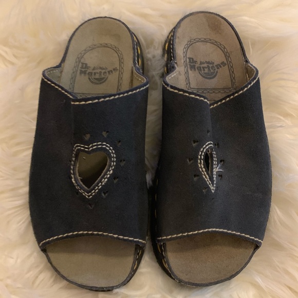 heart doc marten sandals